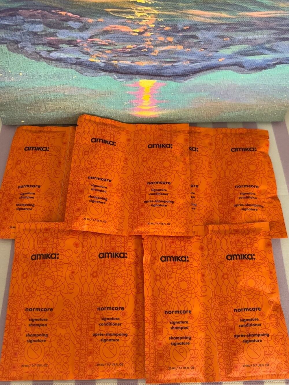 Amika Normcore Signature Shampoo & Conditioner Sample Set (5 Pairs)